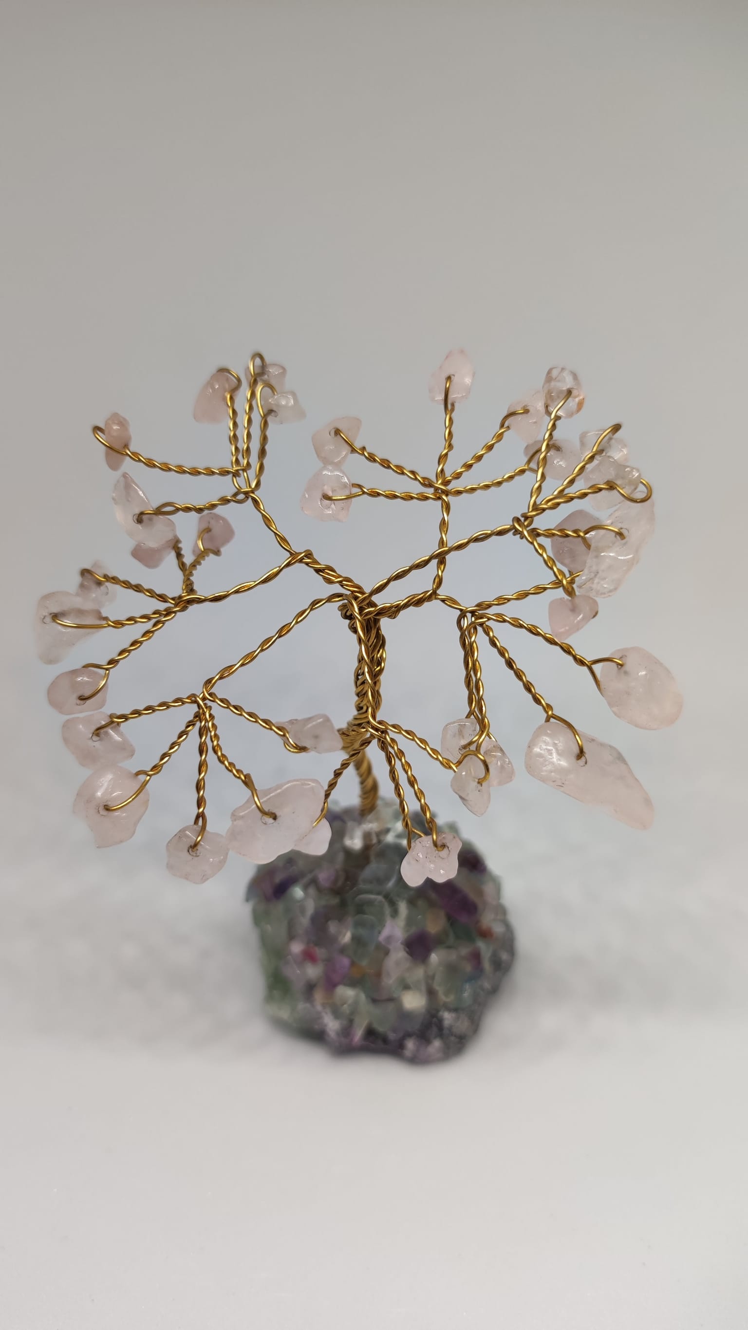 Arbre de Vie en Quartz Rose - 3