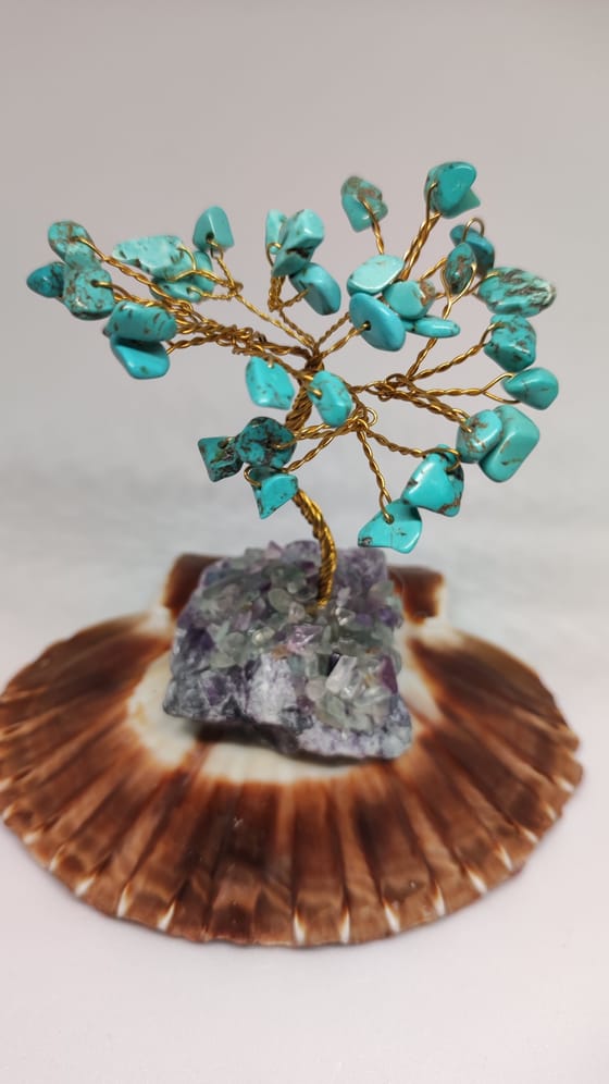Arbre de Vie en Turquoise
