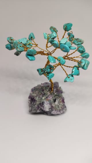 Arbre de Vie en Turquoise - 4