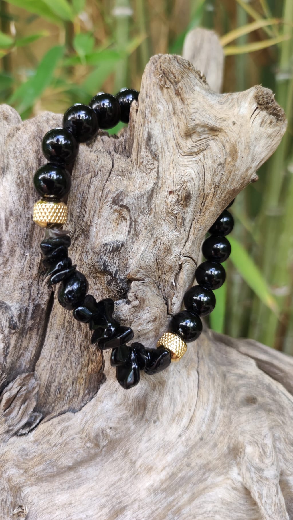 Bracelet en Obsidienne - Protection et Clarté