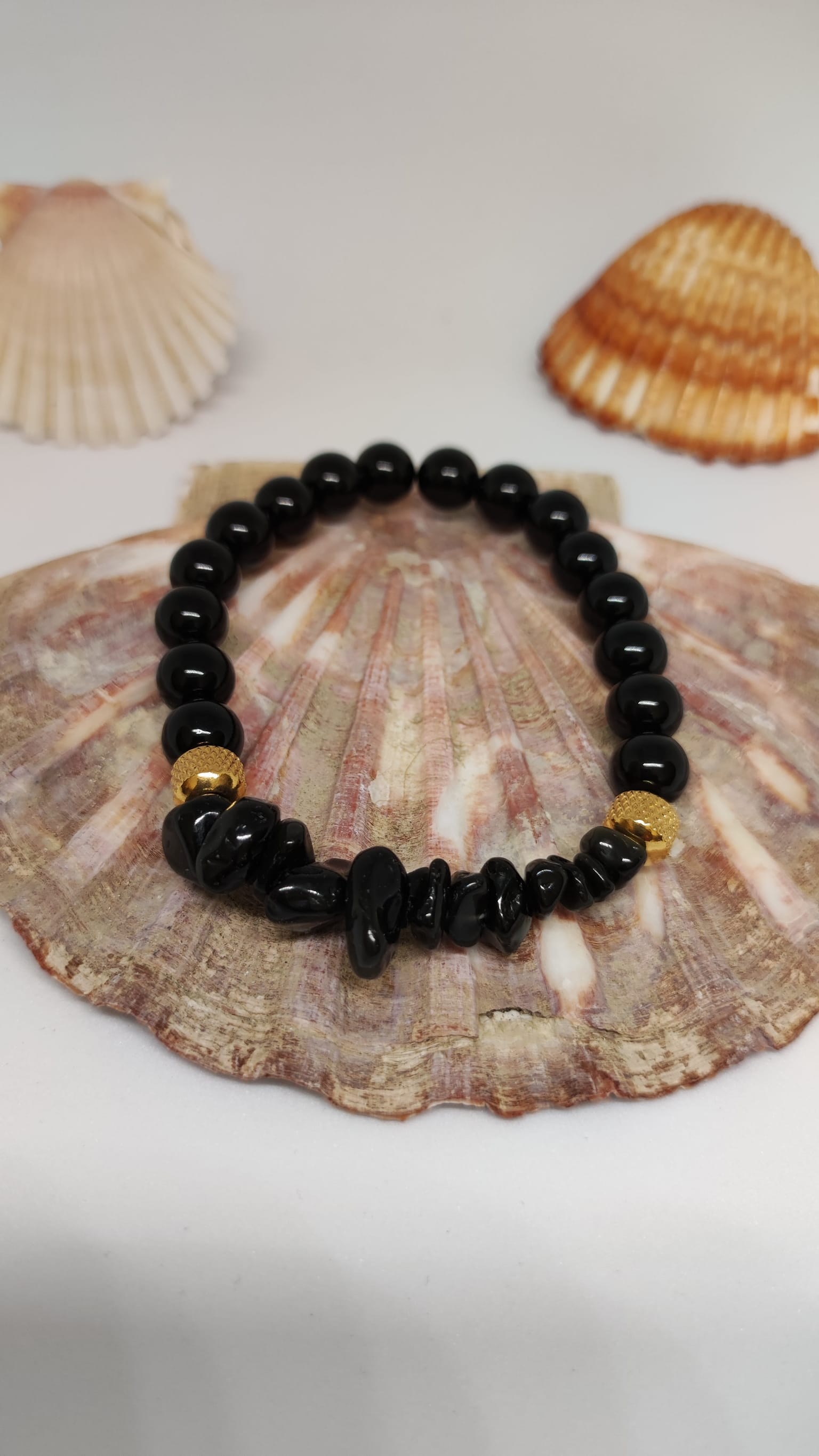 Bracelet en Obsidienne - Protection et Clarté - 3