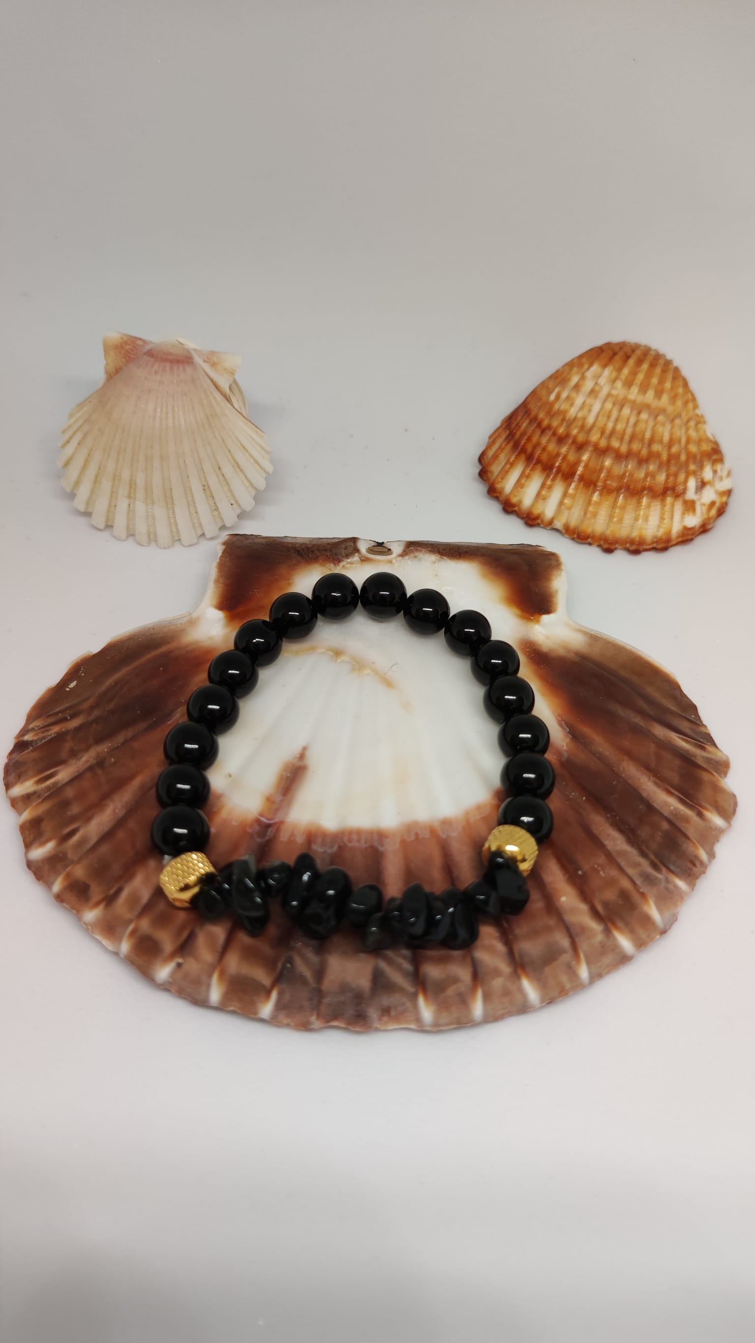 Bracelet en Obsidienne - Protection et Clarté - 4