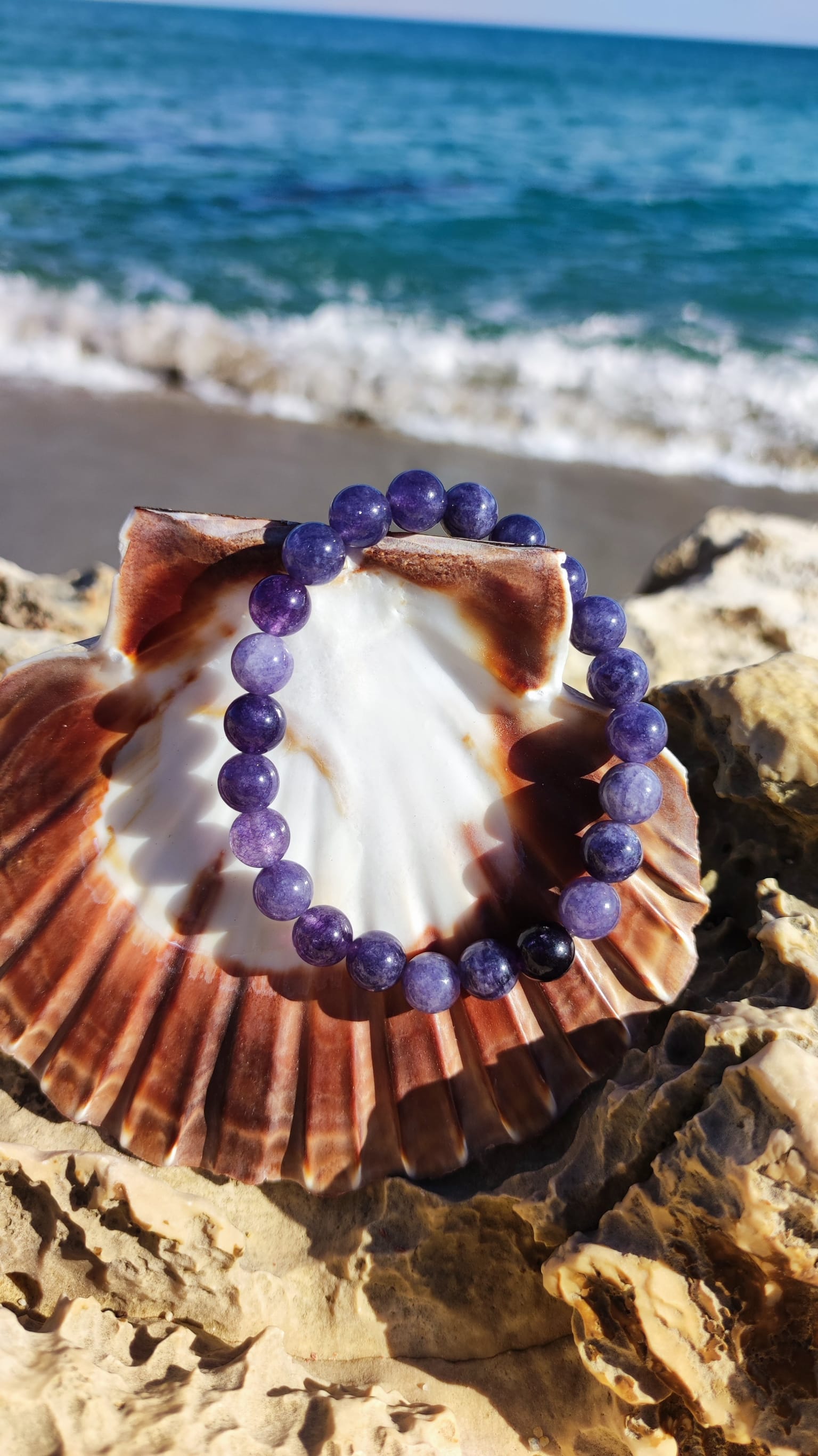 Bracelet Lépidolite 8mm