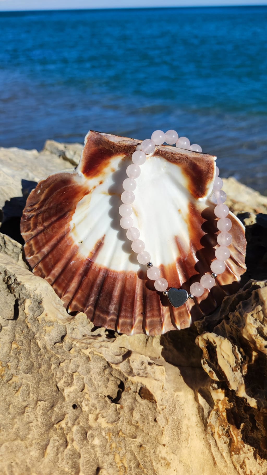Bracelet Quartz Rose Romantique
