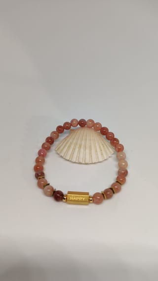 Coffret Bracelet Pierre de Soleil avec médaillon - 1