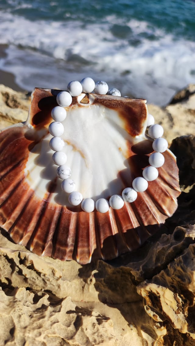 Bracelet Howlite 8mm